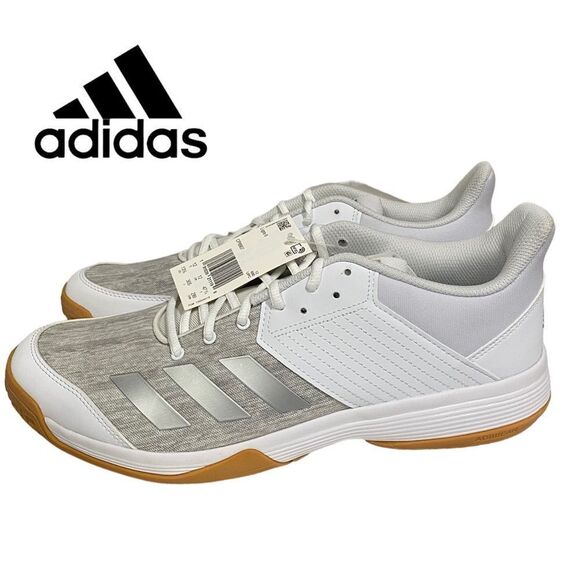 adidas gazelle silver green womens Women's adidas Ligra 8 Volleyball Shoes 10 Regular White/Black
